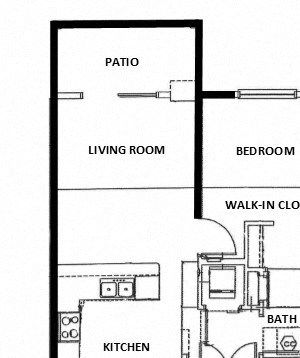 1 Bedroom 1 Bathroom